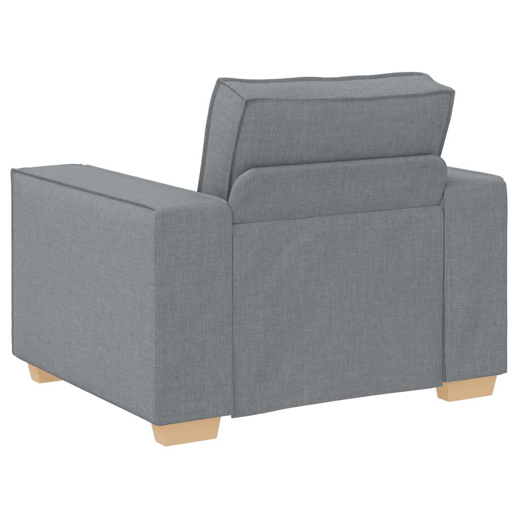 Sofastol Lysegrå 60 Cm Stof - billede 6