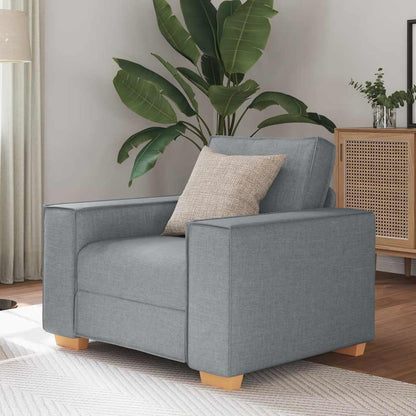 Sofastol Lysegrå 60 Cm Stof - hovedbillede