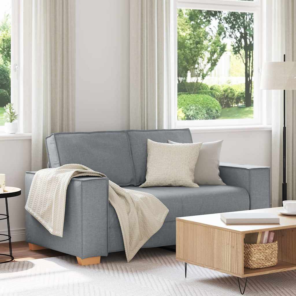 Sofastol Lysegrå 60 Cm Stof