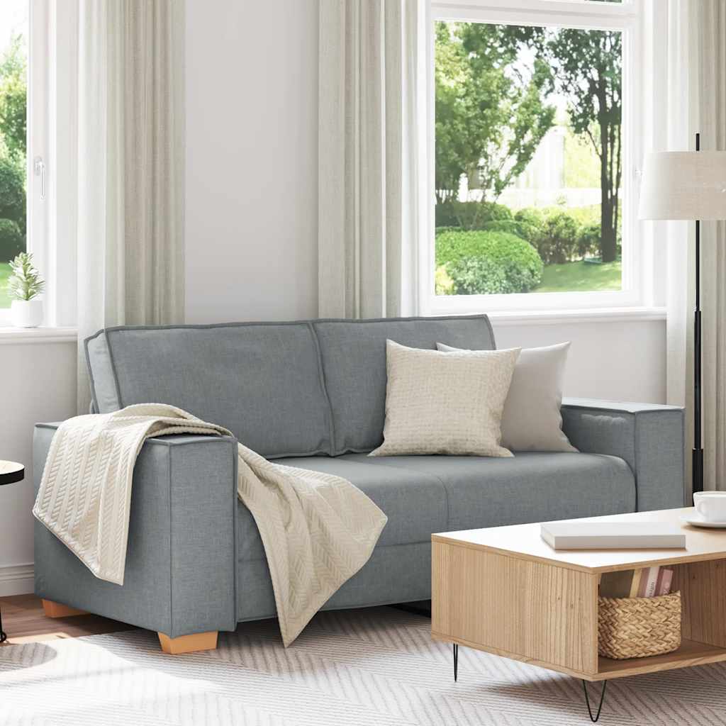 Sofastol Lysegrå 60 Cm Stof