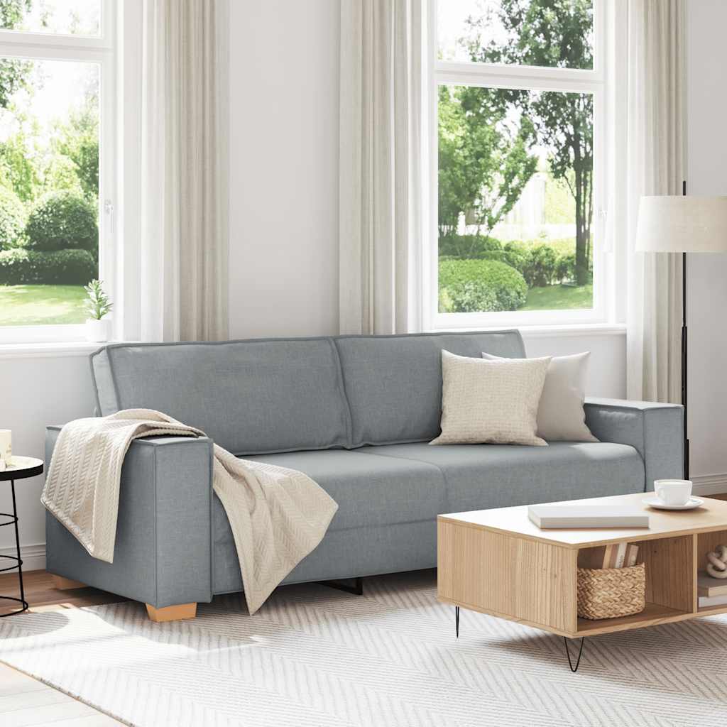 Sofastol Lysegrå 60 Cm Stof