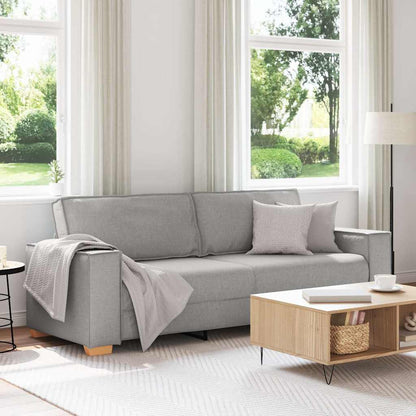 Sofastol Lysegrå 60 Cm Stof