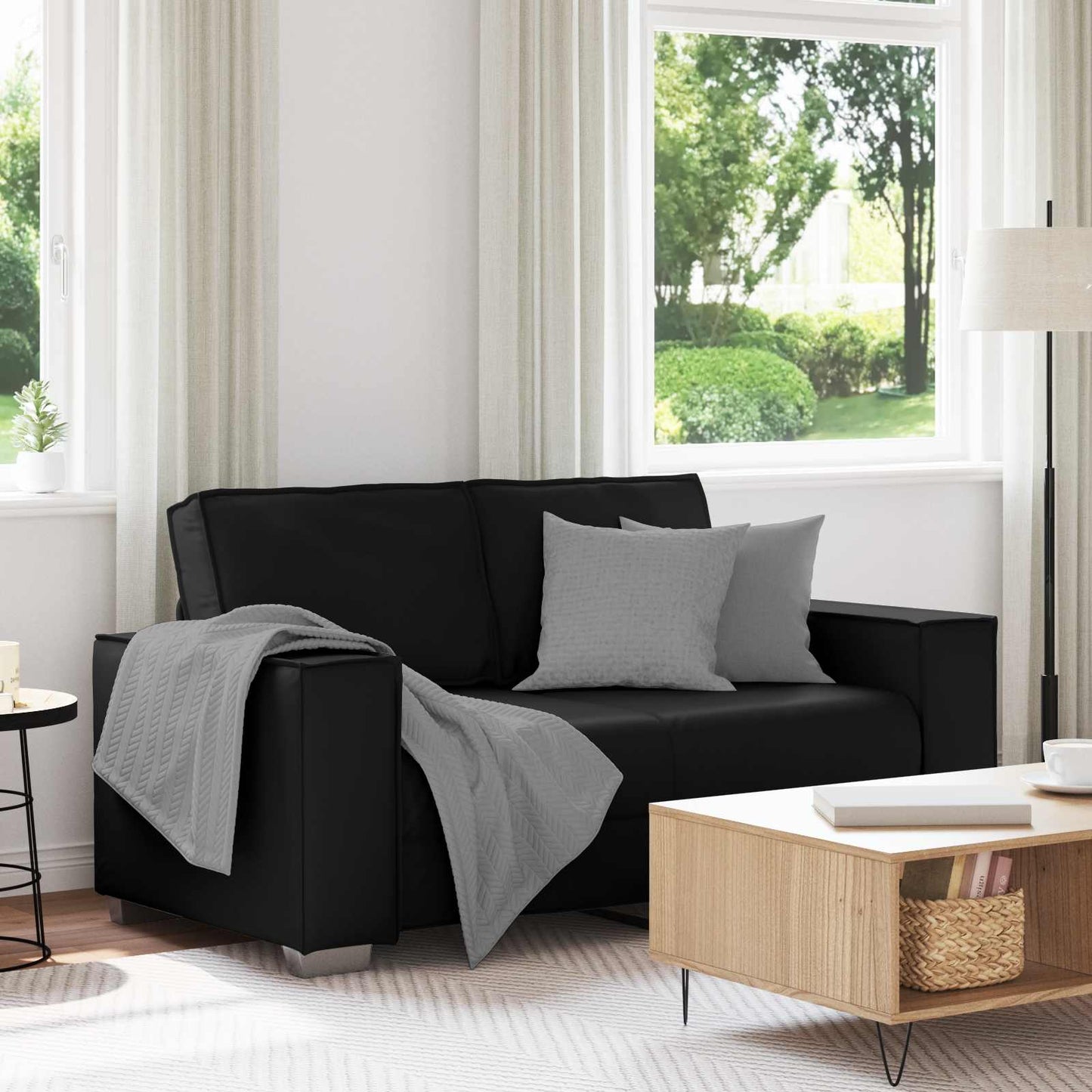 Tosæders Sofa Faux Læder - Variant 4105050