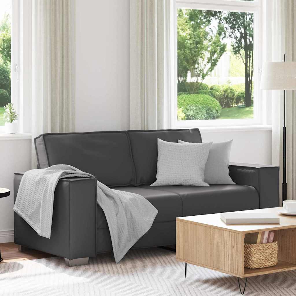 Tosæders Sofa Faux Læder - Variant 4105053