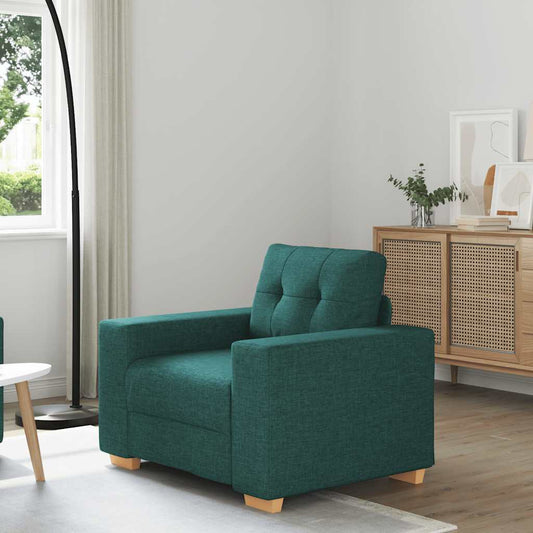 Sofastol 59 Cm Stof Mørkegrøn