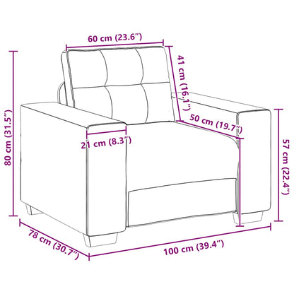 Sofastol Fløjl - Billede 9