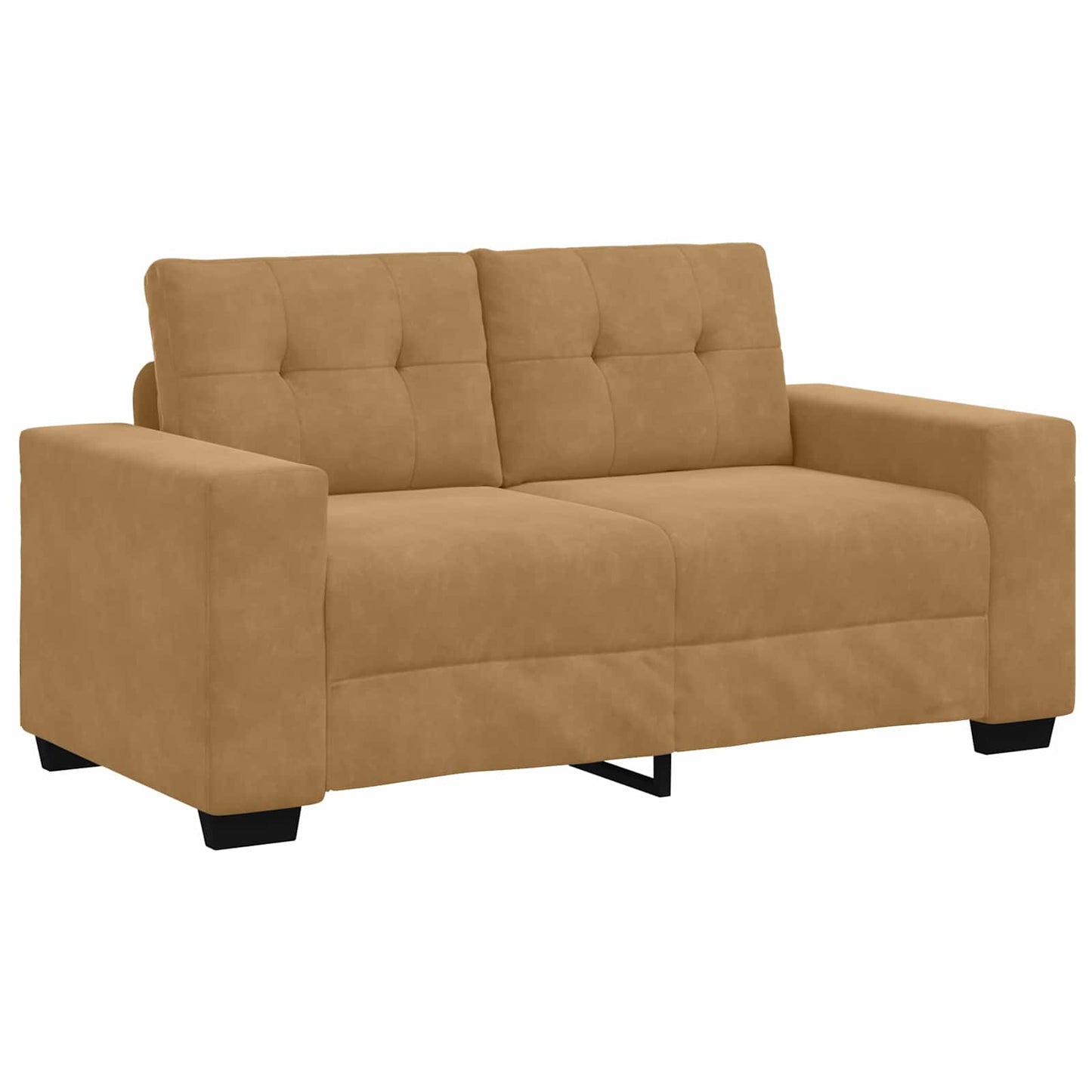 Tosæders Sofa 160 Cm Fløjl - Hovedbillede