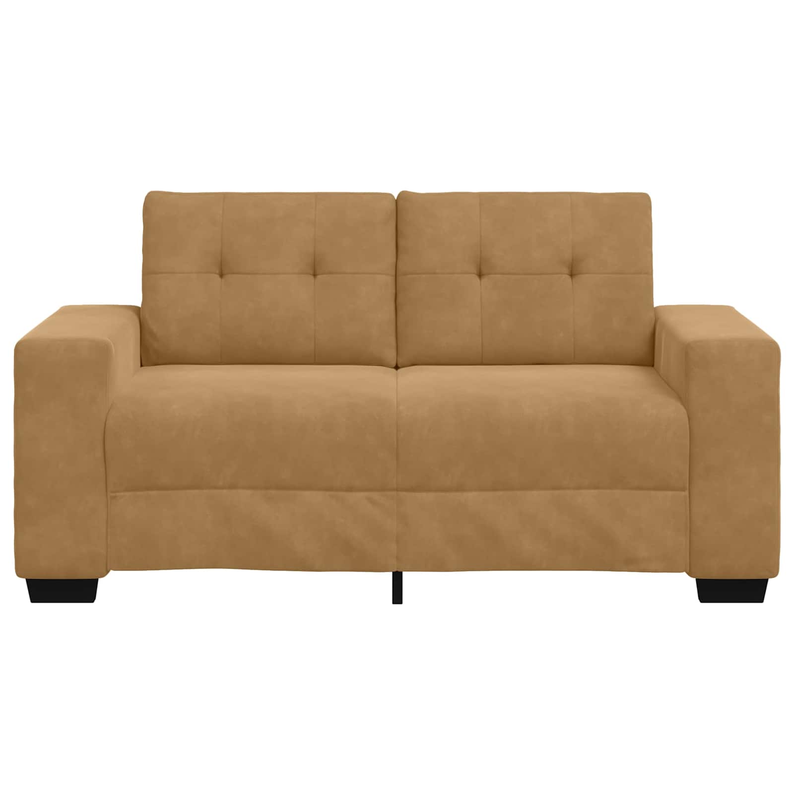 Tosæders Sofa 160 Cm Fløjl - Billede 2