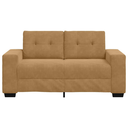 Tosæders Sofa 160 Cm Fløjl - Billede 2