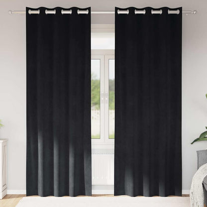 Mørklægningsgardiner 2 Stk. Fløjl - Variant 4107167