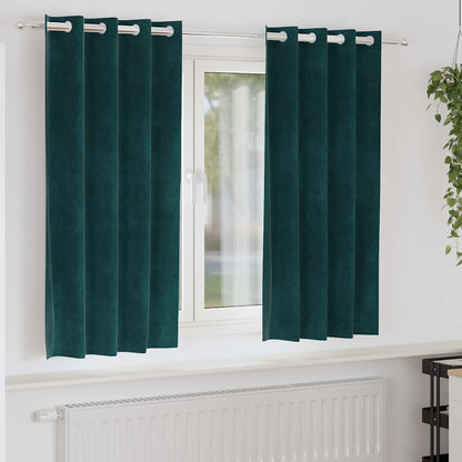 Mørklægningsgardiner 2 Stk. Fløjl - Variant 4107209