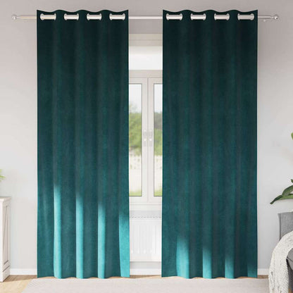 Mørklægningsgardiner 2 Stk. Fløjl - Variant 4107210