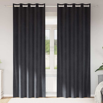 Mørklægningsgardiner 2 Stk. Fløjl - Variant 4107225