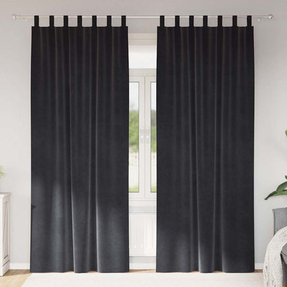 Mørklægningsgardiner 2 Stk. Fløjl - Variant 4107236