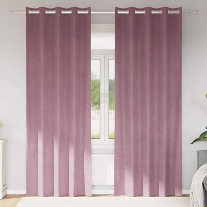 Mørklægningsgardiner 2 Stk. Fløjl - Variant 4107242
