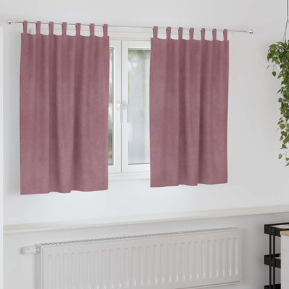Mørklægningsgardiner 2 Stk. Fløjl - Variant 4107248