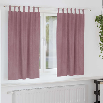 Mørklægningsgardiner 2 Stk. Fløjl - Variant 4107249