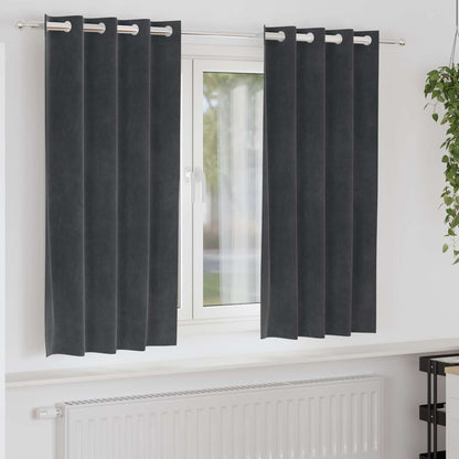 Mørklægningsgardiner 2 Stk. Fløjl - Variant 4107254