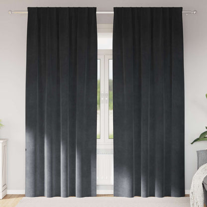 Mørklægningsgardiner 2 Stk. Fløjl - Variant 4107260