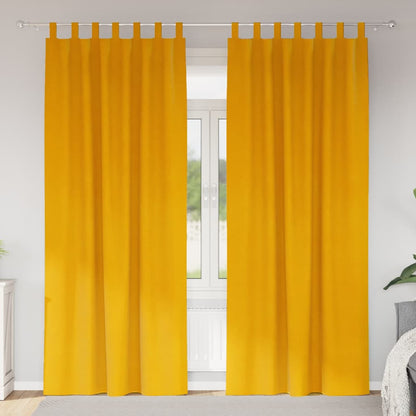 Mørklægningsgardiner 2 Stk. Fløjl - Variant 4107282