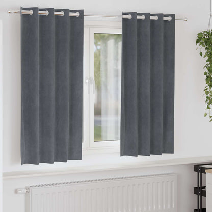 Mørklægningsgardiner 2 Stk. Fløjl - Variant 4107284