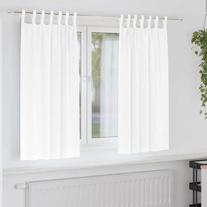 Mørklægningsgardiner Med Ringe 2 Dele 140 X