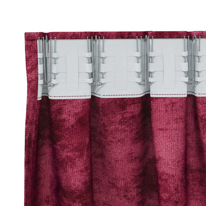 Velour Gardiner Med Gardiner 2 Dele Fløjl - Billede 5