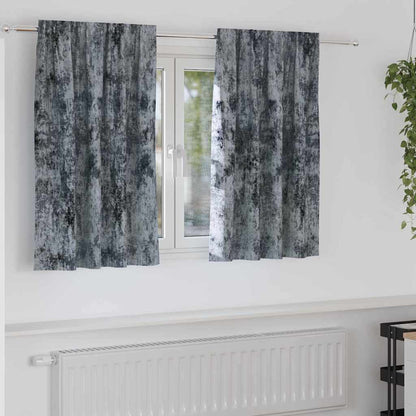 Velour Gardiner Med Gardiner 2 Dele Fløjl
