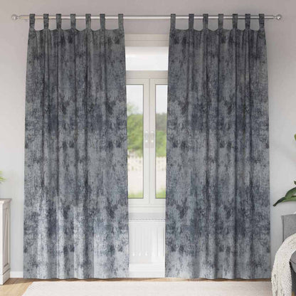 Velour Gardiner Med Gardiner 2 Dele Fløjl
