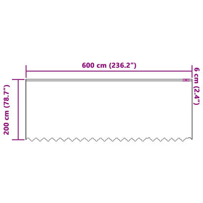 Lace Gardin Med Gardiner Blomstret 200 X 600 Cm Polyester - Billede 8