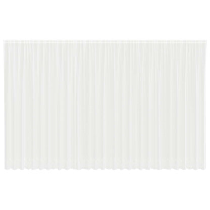 Lace Gardin Med Gardiner Blomstret 280 X 750 Cm Polyester - Billede 2