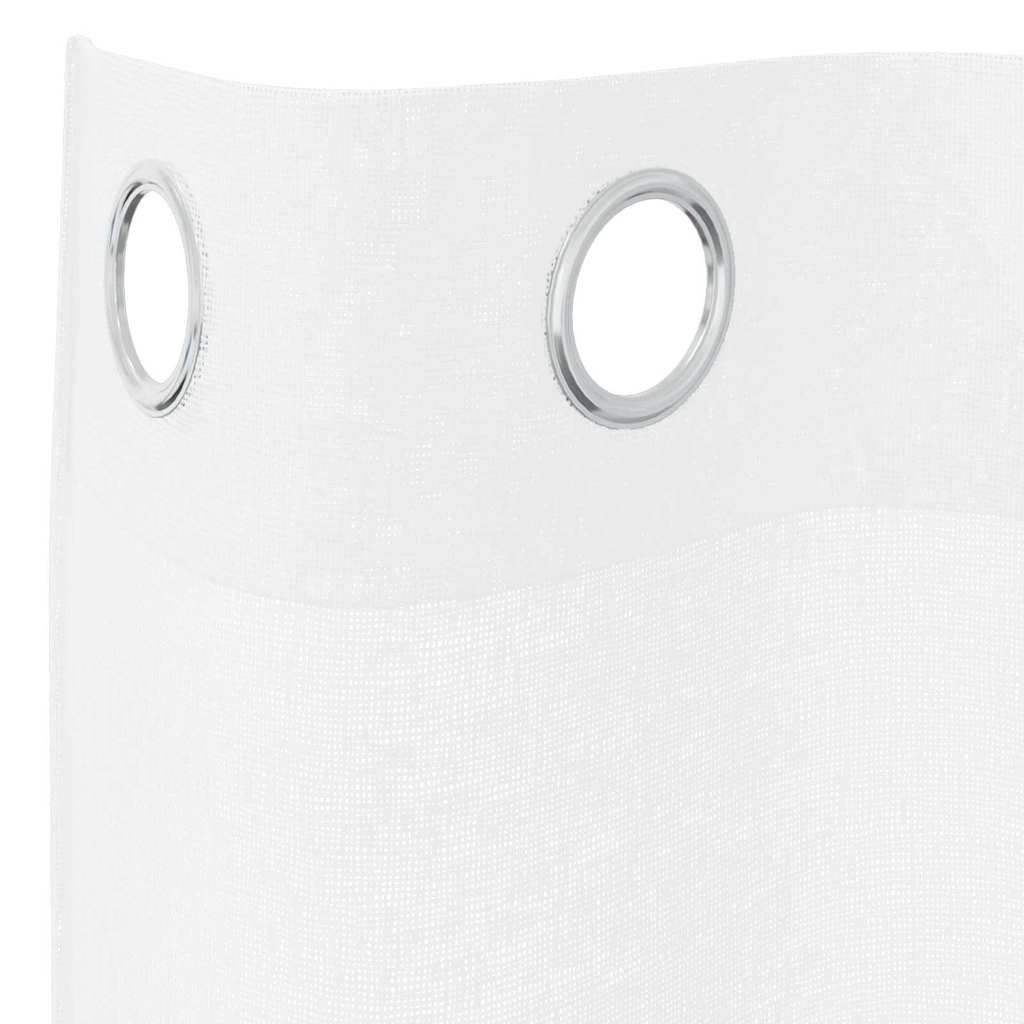Voile Gardin Med Gardiner 2 Dele 175 X 140 Cm Polyester - Billede 5