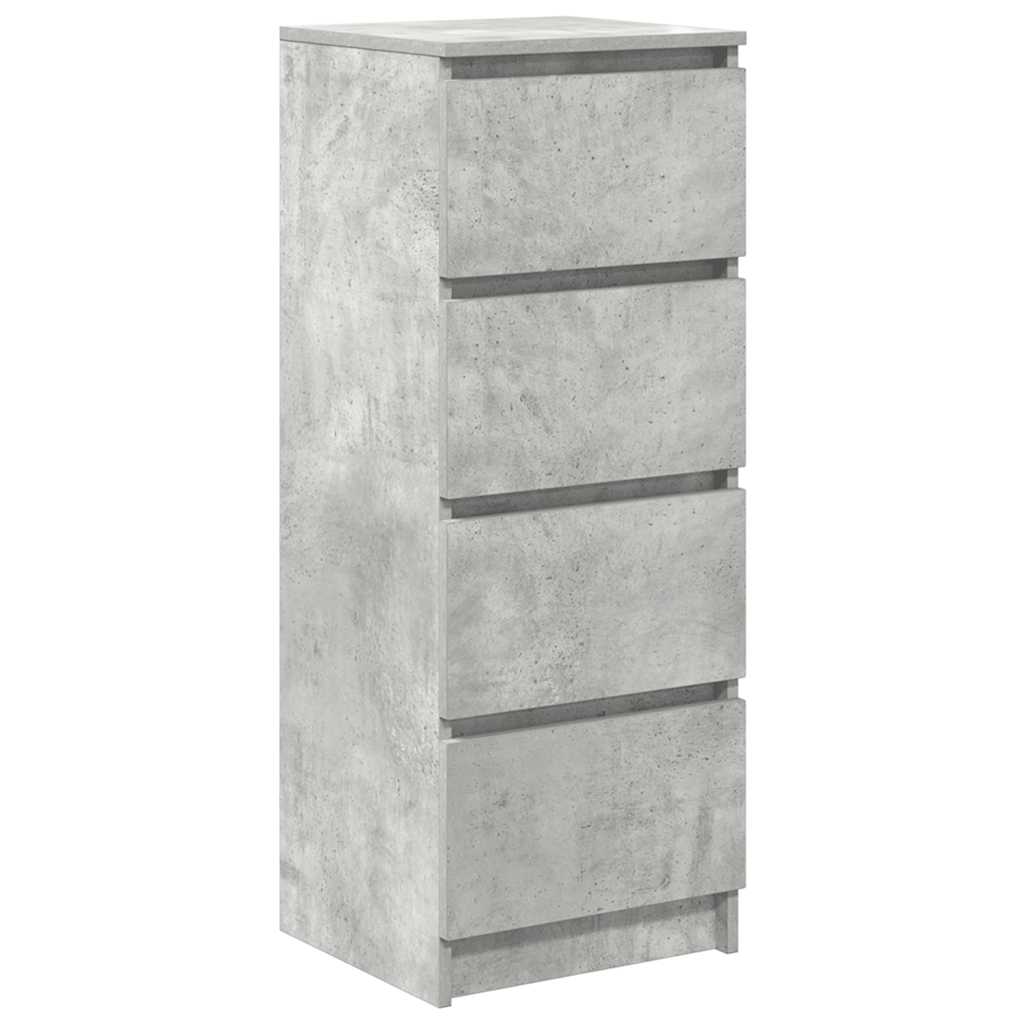 Skænk 37,5x35x99 Cm Konstrueret Træ - Billede 2