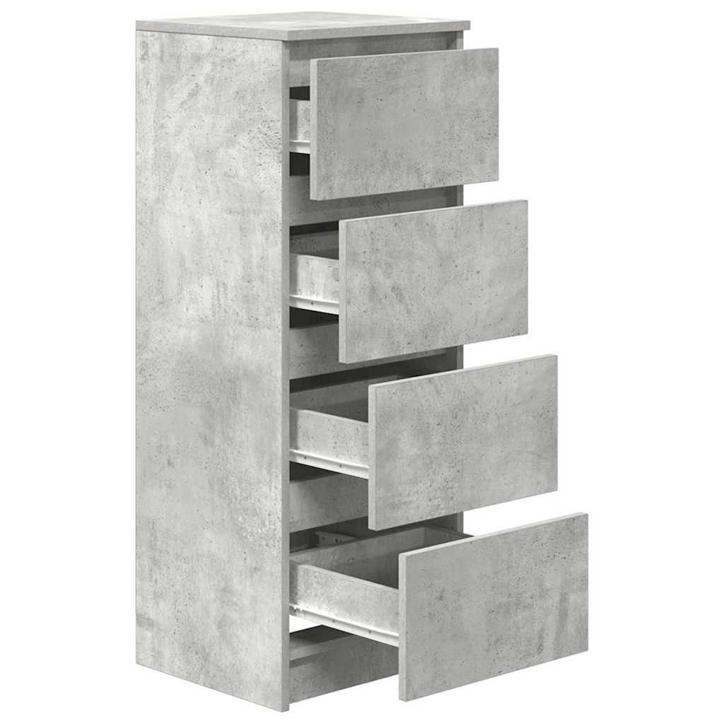 Skænk 37,5x35x99 Cm Konstrueret Træ - Billede 5