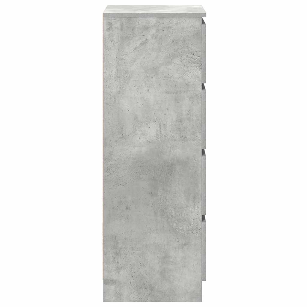 Skænk 37,5x35x99 Cm Konstrueret Træ - Billede 7