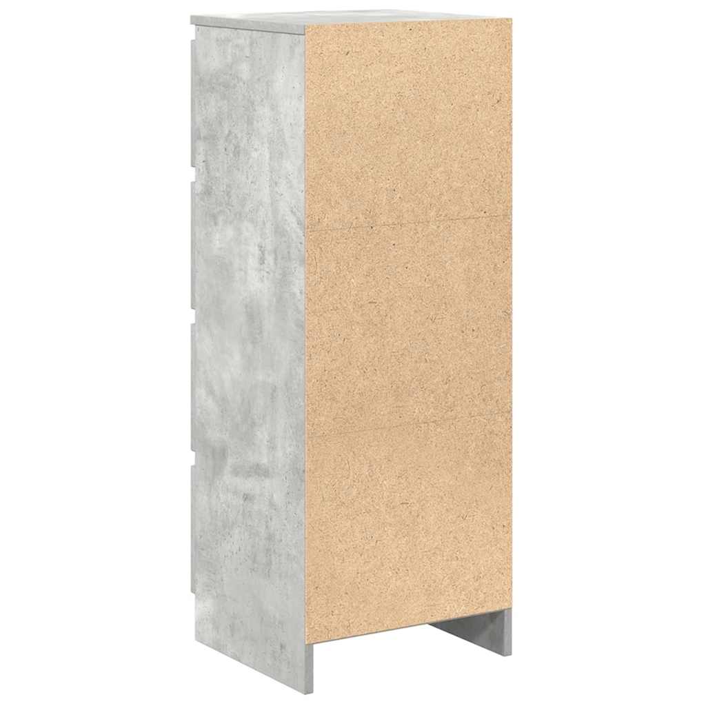 Skænk 37,5x35x99 Cm Konstrueret Træ - Billede 8