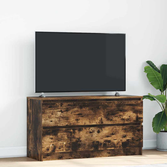 Tv-Bord 100X35X54 Cm Konstrueret Træ Etræsfarve