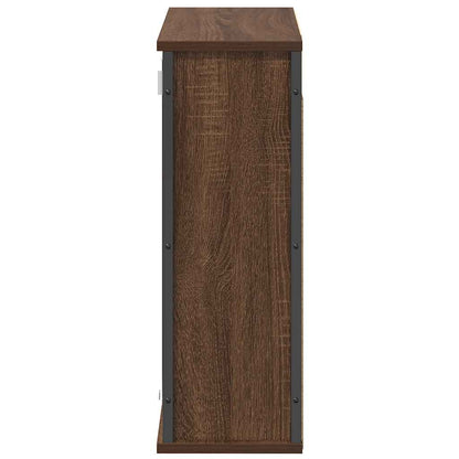 Vægskab Til Badeværelse Med Spejl 60x21x60 Cm - Billede 6