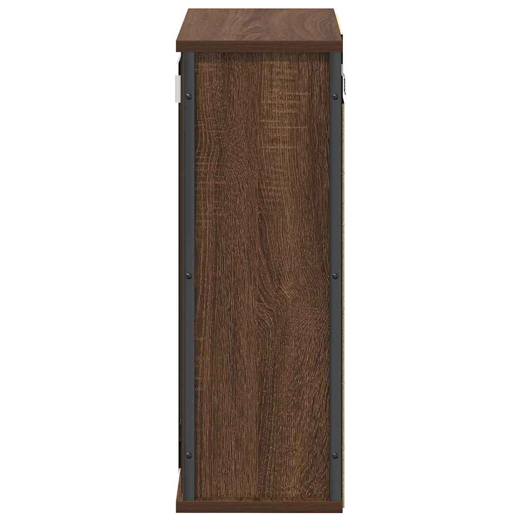 Vægskab Til Badeværelse Med Spejl 50x21x60 Cm - Billede 7