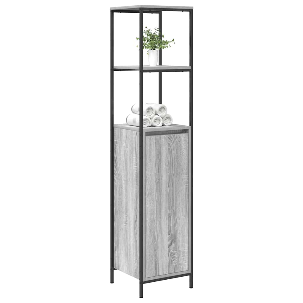 Badeværelsesskab Med Hylder 36x35x165 Cm - Billede 4