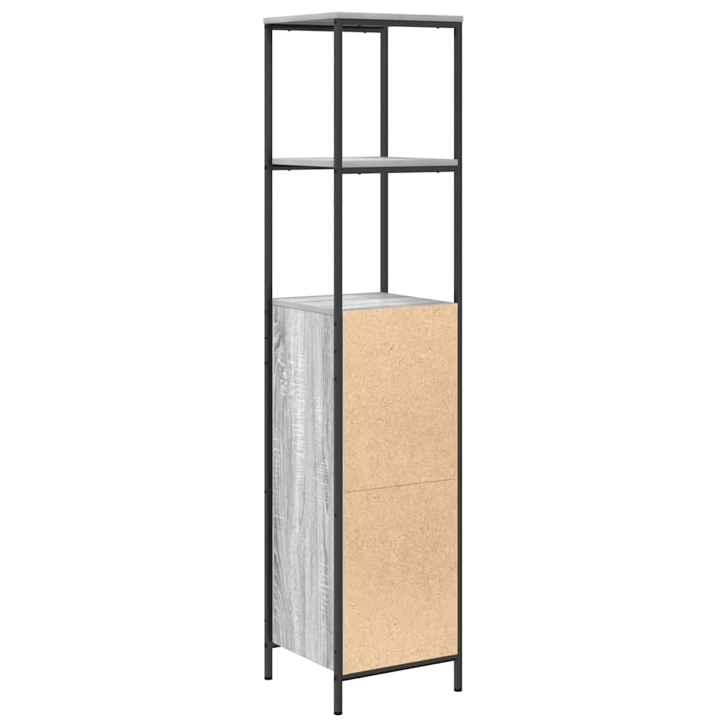 Badeværelsesskab Med Hylder 36x35x165 Cm - Billede 8