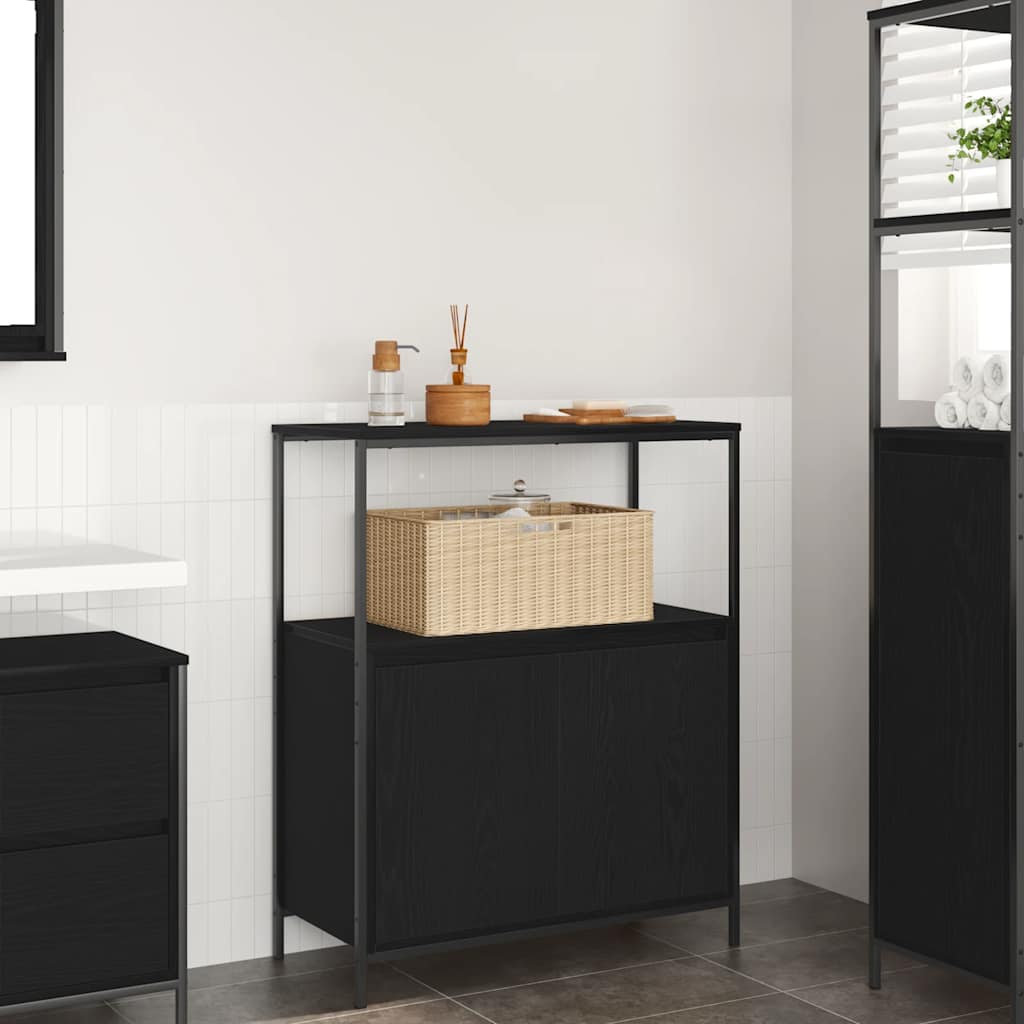 Badeværelsesskab Med Hylder 76,5x35x95 Cm - Variant 861917