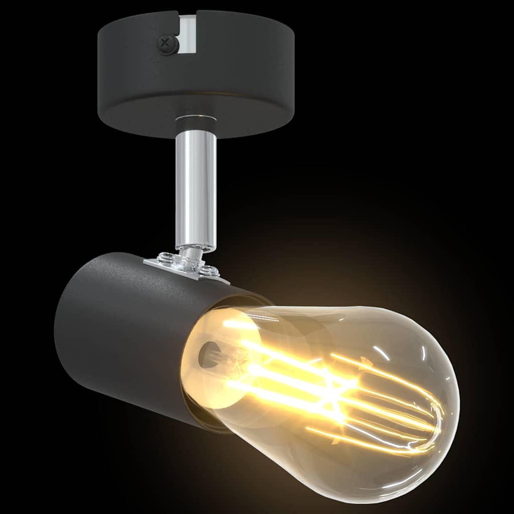 Loftsspot Sort 6.5 X 6 X 11.5 Cm Stål - Billede 12