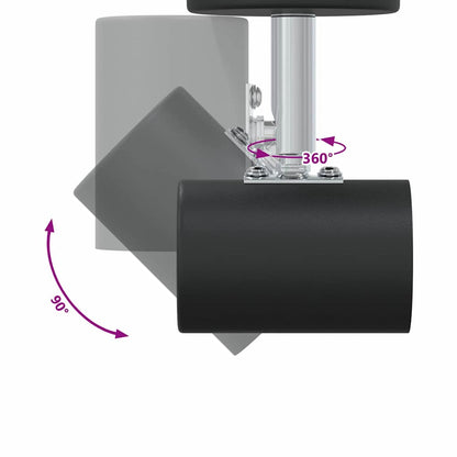Loftsspot Sort 6.5 X 6 X 11.5 Cm Stål - Billede 13