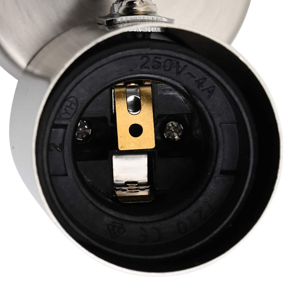 Loftsspot Børstet Nikkel 6.5 X 6 X 11.5 Cm Stål - Billede 9