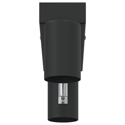 Loftsspot Sort 26 X 6.5 X 11.5 Cm Stål - Billede 7