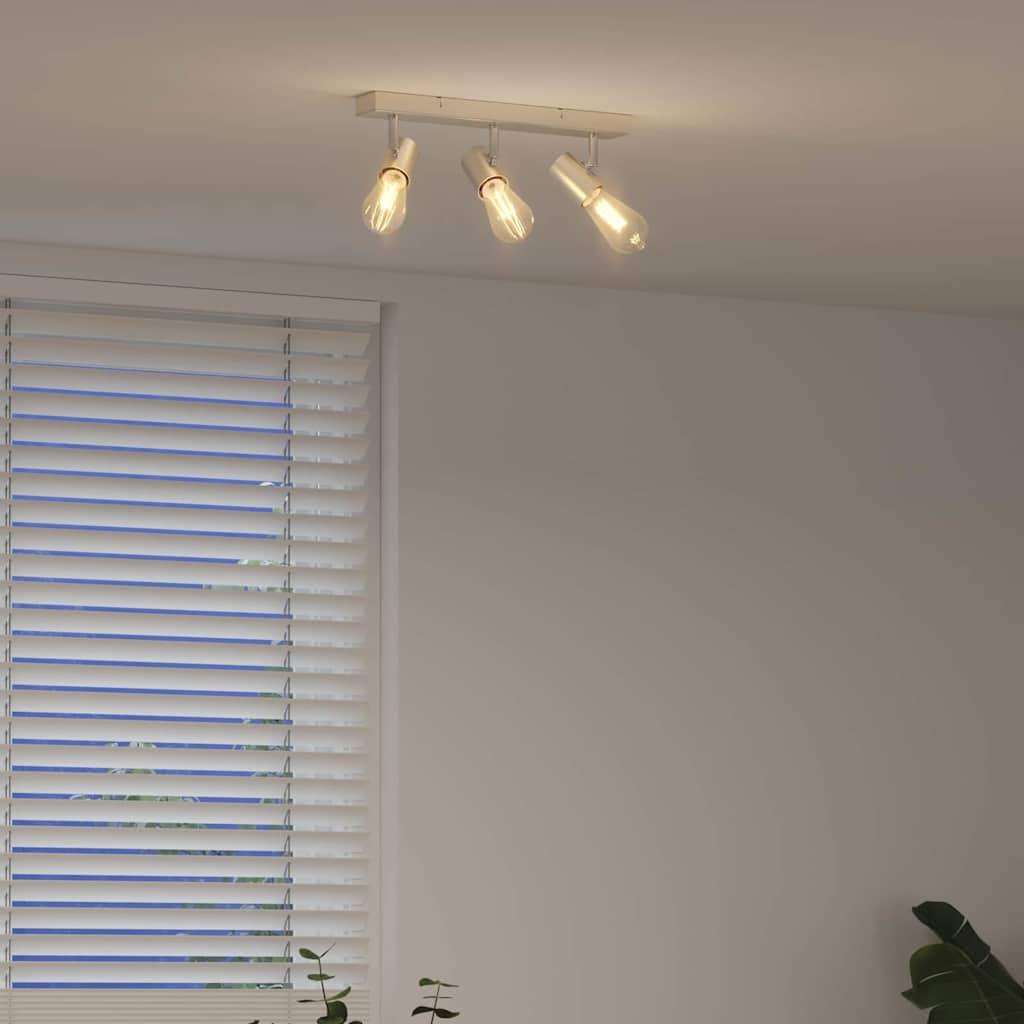 Loftsspot Med Spotlights 38 X 6,5 X 11,5 Cm Metal - Billede 4