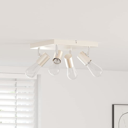 Loftsspot Børstet Nikkel 26.5 X 26 X 11.5 Cm Stål - Hovedbillede