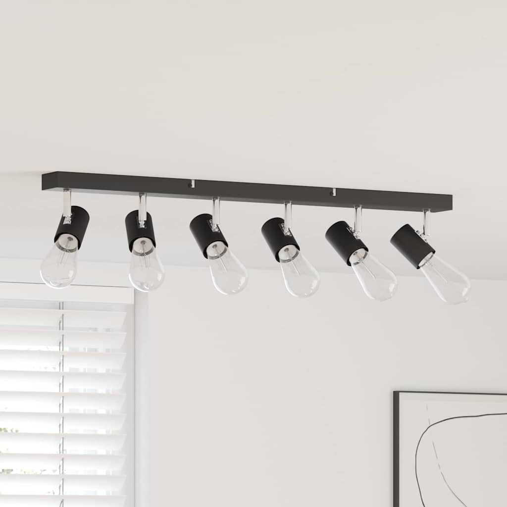 Loftsspot Sort 73 X 6.5 X 11.5 Cm Stål - Hovedbillede