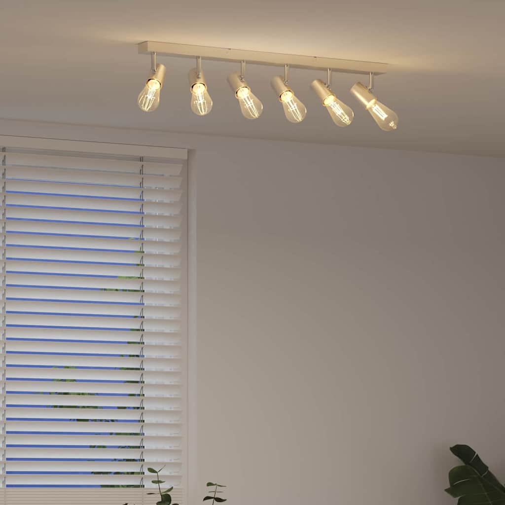 Loftsspot Med Spotlights 73 X 6,5 X 11,5 Cm Metal - Billede 4